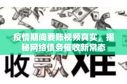 疫情期间要账视频真实，揭秘网络债务催收新常态