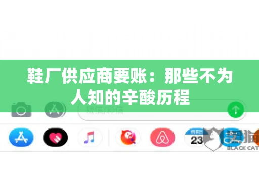 鞋厂供应商要账：那些不为人知的辛酸历程